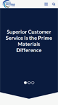 Mobile Screenshot of primematerials.com
